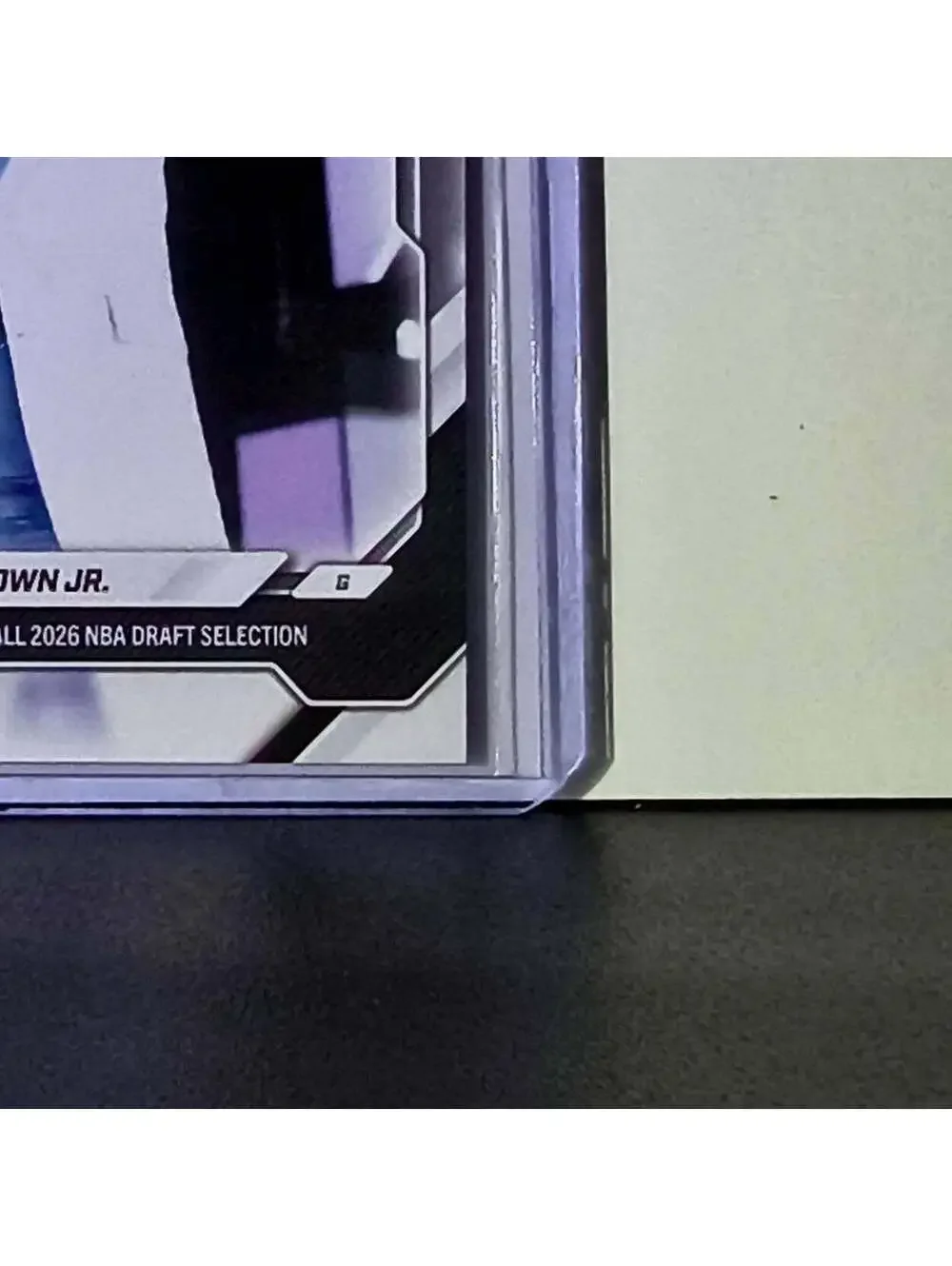 Mikel Brown Jr. Rookie 2026-27 Topps NBA Draft Night #MBRO Card Nets